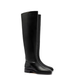 Anne Hi Boot In Black Leather