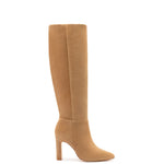 Cindy Hi Boot In Peanut Suede