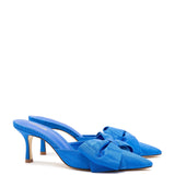 Mini Elle Pump In Azure Fabric