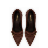 Susan Pump In Brown Suede