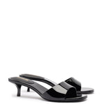 Greta Mule In Black Patent Leather