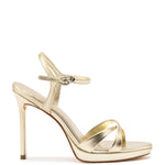 Angelina Sandal In Gold Metallic Leather