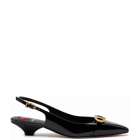 Franca Pump In Black Patent Leather