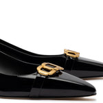 Franca Pump In Black Patent Leather