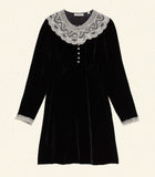 LISBETH DRESS -- BLACK