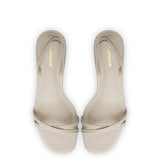 Mini Annie Sandal In Ivory Leather