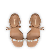 Goldie Sandal In Tan Leather