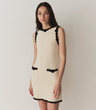 MILLICENT DRESS -- CREAM