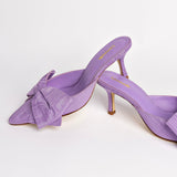 Mini Elle Pump In Iris Fabric