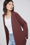 MAKENA LONGLINE CASHMERE CARDIGAN