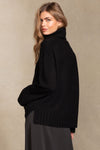 JANINE TURTLENECK CASHMERE SWEATER