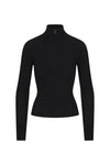 JULIETTE FITTED CASHMERE QUARTER-ZIP