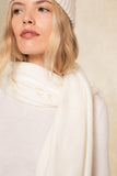 BONNIE RIBBED CASHMERE SCARF