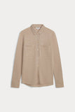 SAMSON CASHMERE BUTTON-UP SHIRT