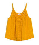 NALINA LINEN TOP -- SUNFLOWER