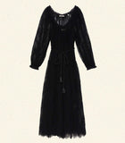 NEVAEH DRESS -- BLACK