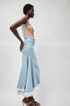 Naya Rea Gloria Skirt in Washed Light Blue