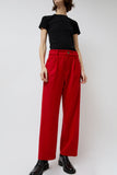 No.6 Baxter Pant in Red Wool