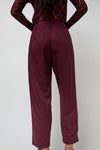 No.6 Hollis Pant in Wine