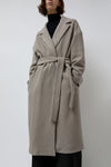 No.6 Ingrid Wrap Coat in Grey