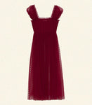 PAMELINA DRESS -- ROSSO