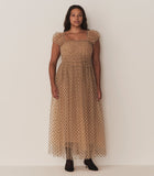 PAMELINA DRESS -- CREAM