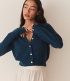 PETRA CARDIGAN -- DEEP SAPPHIRE