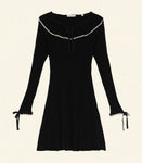 RAFAELA DRESS -- BLACK