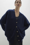 LILY BUTTON-UP CASHMERE CARDIGAN