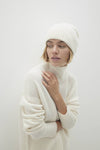 FRAN TEDDY CASHMERE BLEND BEANIE