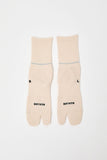 Rototo Merino Tabi Socks in Raw White