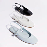 Georgina Ballet Flat In Maya Patent Leather