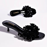 Greta Disco In Black Patent Leather