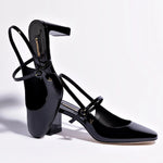 Georgina Pump In Black Patent Leather