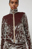 Simone Wild Zip Jacket in Rosewood