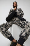 TAION Military Over Size Crew Neck Jacket in Winter Camo