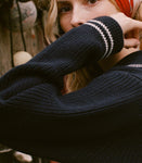 VOYAGE SWEATER -- DEEP NAVY