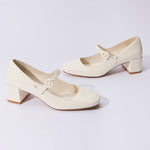 Blair Block Pump In Ivory Patent