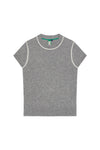 NONAME FINE RIB BABY TEE